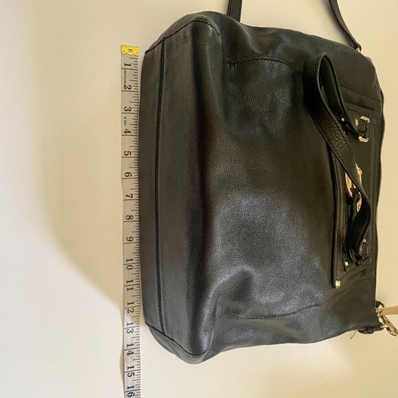 Michael Kors Black Soft Leather Satchel - Picture 14 of 14